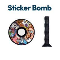 자전거부품32mm 헤드셋 스템 캡 혼합 팩 라이트 알루미늄 합금 나사 포함 MTB 및 로드 산악자전거 사이, [15] NO.20