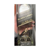 조니 워커 블랙 라벨 위스키 12 Year Empty Bottle 750ml Size