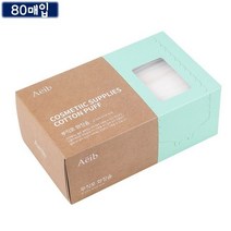 부직포 화장솜 80매입 클렌징 화장 페이스소품 _2022680EA, 쿠팡 1, 쿠팡 본상품선택