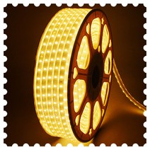 퍼스트LED LED 논네온 플랙시블 호스 전구색 50M 로프라이트 간접조명