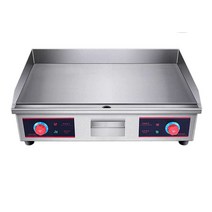 상업용 업소용 전기 철판 부침기 그리들 매장 토스트, 수평형 철판형 818B 1.5kw 220v