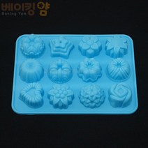 베이킹얌 실리콘팬 노르딕12구