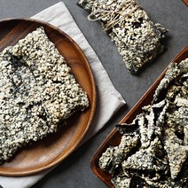 [HACCP] 국내산 찹쌀로 만든 남원 수제 김부각, 조각 김부각 40g x 10팩