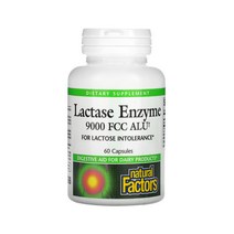 네추럴팩터스 락타아제 효소 9000FCC ALU 60캡슐