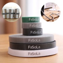 도매창고 롤형 잘라쓰는 양면 벨크로 찍찍이 컬러 매직 케이블 컴퓨터 콘센트 타이 선정리 전선정리 테이프 밴드, (롤)벨크로타이-5M, 화이트