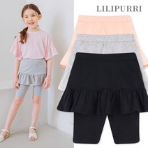 릴리푸리 플레어 5부 치마레깅스 핑크