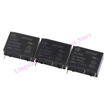 20 개/몫 HF46F -G- 5/12/24 -HS1 7A 5A 4Pin 250VAC 30VDC DC5V 12V 24V 릴레이 HF46F-12-HS1, 14 HF46F (Relay Base)