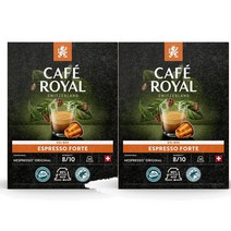 Caf Royal 독일 네스프레소 호환 에스프레소 포르테 캡슐 커피 36개입 2팩