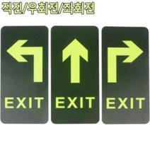 비상구 안내스티커