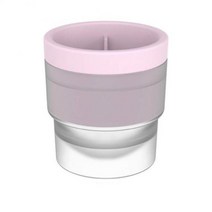 실리콘얼음트레이 아이스크림 얼음메이커 아이스 큐브 메이커 바 위스키 볼 몰드 실리콘 둥근 공 모양 DIY 기계 빠른 냉동고 주방 가제트, [13] E Pink