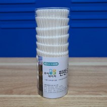 퓨어네이처 핀란드 머핀컵 40mm 200매 유산지컵, 40mm(약200매)