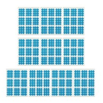 스포츠용품 액세서리 03KA 10 장 세트 Kindmax Healthcare Spi-ral Cross Kinesiology Tape 물리 치료 크로, 04 as  the shown