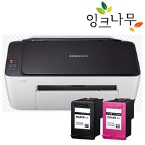 삼성전자 SL-J1660 프린터 복합기 재생잉크 블랙 컬러 동봉 가정용프린터기 잉크젯, 1.SL-J1660프린터(대용량 재생잉크동봉)