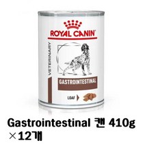 로얄캐닌 독 가스트로인테스티널 로우펫 캔 410g 12개 습식 처방사료