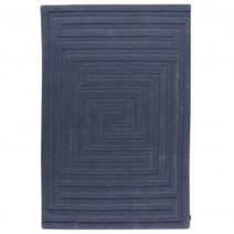 북유럽 카테하 Kateha 미니 라비린스 베이비 매트 카페트 러그 120x180 cm storm 블루 (블루)