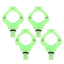 낚시받침대 거치대 꽂이 원투 삼각대 4pcs Carp Fishing Rod Rest Holder Head Gripper Magnetic Bracket A, 01 Luminous Green