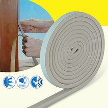 한솔 발포수지폼 문풍지 15mmX3M 틈새 차단 외풍 방풍, 10개