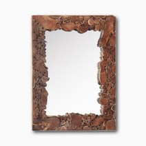 기타 바보사랑[아트유]러스틱 티크루트 미러 90[무료배송], 단품 단일옵션