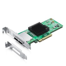 12G 내부 PCI-E SAS/SATA HBA 컨트롤러 카드 Broadcom의 SAS 3008 9300-8I와 호환, SAS 9200-8E