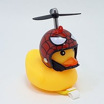 머스트해브템 LED 러버덕 라이트 자전거 오토바이 킥보드 필수품, 1개, 스파이덕