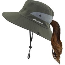 루끄리드 선쉐이드 여자 등산모자 낚시모자 등산용 챙모자 사파리모자 단풍놀이, 03.카키