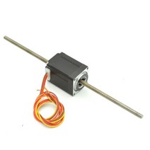 NEMA 11 비캡 티브 스테퍼 모터 200mm Tr5 * 2 리드 스크류 NEMA11 선형 스테퍼 모터 34mm 0.75A 60mN.m, 한개옵션1, 03 28HS34-200T52
