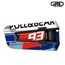 카르도 팩톡 엣지 네오 블루투스 데칼 스티커 (38 쇼에이 Z-7 마르케즈 파워 업)