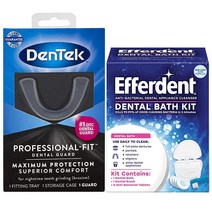 DenTek 프로페셔널 핏 덴탈 가드, Dental Guard + Dental Bath Kit