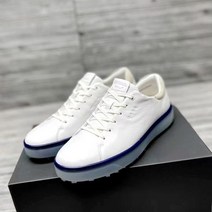 남성용 가죽 방수 골프화 편안한 스니커즈 플랫 슈즈