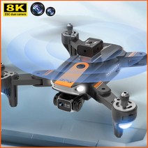 TXD S9 GPS 드론 8K 듀얼카메라 360도 장애물 회피, 블랙+ 수납백