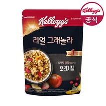 켈로그 리얼 그래놀라 시리얼 오리지널, 400g, 3개