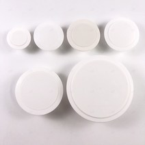 에어컨 PVC 원형 구멍 뚜껑 배관 커버 후드캡 벽 마개 통풍구 파이프 소제구 차단 마감 메우기 소켓 연결구 소재구 막기 캡 덮개 개폐구 메꾸라 자재 75mm, 1개