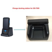 PDA 바코드 스캐너 장치 용 충전 크래들 도킹 스테이션, 01 for SG-7000_01 미국