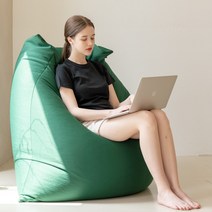 홈바디즈 빈백 LC-910 대형, 다크 그린