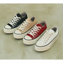 컴퍼스 발볼넓은 중학생 컴버스 컨버 캔버스화 임산부 발편한 캔버스 여성 키높이 운동화