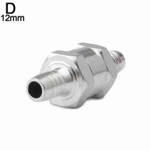 자동 선박 헬리콥터 알루미늄 연료 비 복귀 체크 밸브 편도 가솔린 오토바이 시스템 액세서리 6/8/10/12mm, [04] 12mm