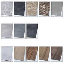 로즈로사 비접착식 데코타일(2T) 약1평시공 본드식(사각 우드타입), RW5655(16장)