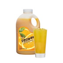 흥국 오렌지 농축액 에이드 1.5L - 종이박스포장