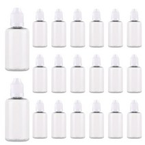 27리빙 휴대용 화장품 뾰족캡 소분공병 20개, 50ml 일자 뾰족 화이트