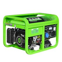 가솔린 발전기 산업용 캠핑용 모터 비상 엔진 발전, 4.0KW 손전등 이중시작 가솔린 220V