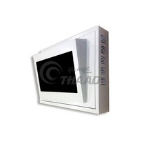 씨씨티비이몰 TD-R240 24인치 경사 렉 모니터와 CCTV 일체 노출형 렉 함체 모니터렉