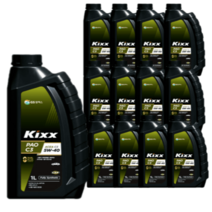 킥스 KIXX PAO 5W-40 C3 1L x12개 디젤 가솔린 합성 엔진오일