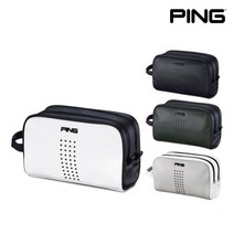 [삼양 정품] 23년 신상품 핑 2단 PK1 파우치, 화이트블랙