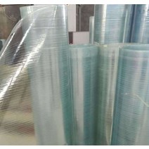 렉산골판 채광 하우스 강판 지붕 투명 FRP 판넬 롤, 두께 0.8mm 폭 1.5m전체30m롤