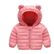 리나베베 유아동 곰돌이 패딩