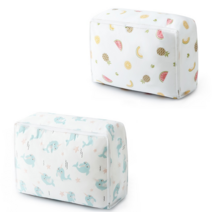 차차미 2개 특대형 리빙박스 이불 보관 의류 옷 입체 수납 파우치 정리함 습기 먼지 방지, 특대형(70×50×25)×2개, 랜덤