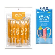 네츄럴코어 메리츄 멀티팩 15p [사은품증정], 1개  + 메리츄혼합3p 1개, 치즈+참치