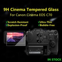 가전제품 액세서리 Eos c70 카메라 보호 필름 캐논 시네마 EOS C70 카메라 9H 경도 C70 강화 유리 초박형, 01 EOS C70 Glass x1PCS
