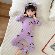 Sorpci 산리오 여아용 실내복 내의 상하의 세트