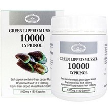 호주 네이쳐스탑 초록홍합 10000mg 180정, 1개